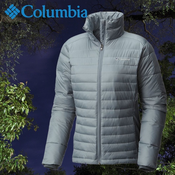 columbia sportswear women's powder pillow hybrid jacket